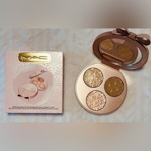 MAC Effervescence Extra Dimension Face Compact Blush Highlighter Bronzer LIGHT